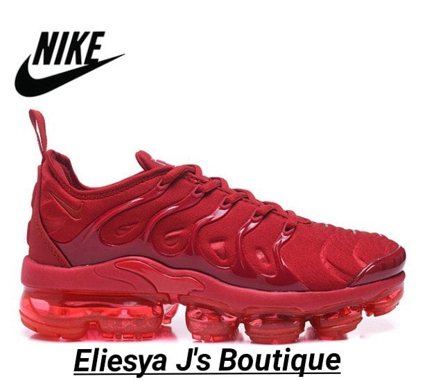Nike Vapor Max Shark Red Red Eliesya J s Boutique LLC